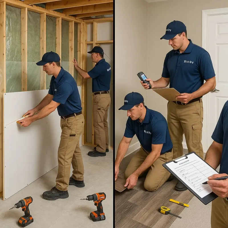 Repairs and Reconstruction process in New Britain, CT